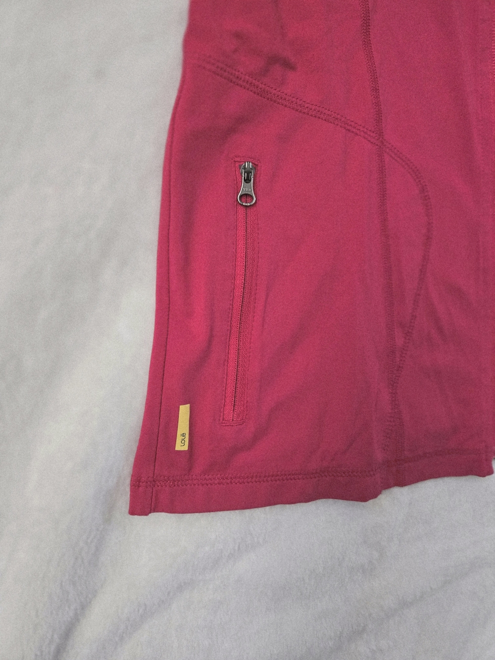 Lole Raspberry Pink Full‑Zip Utility Jacket - Picture 3 of 6